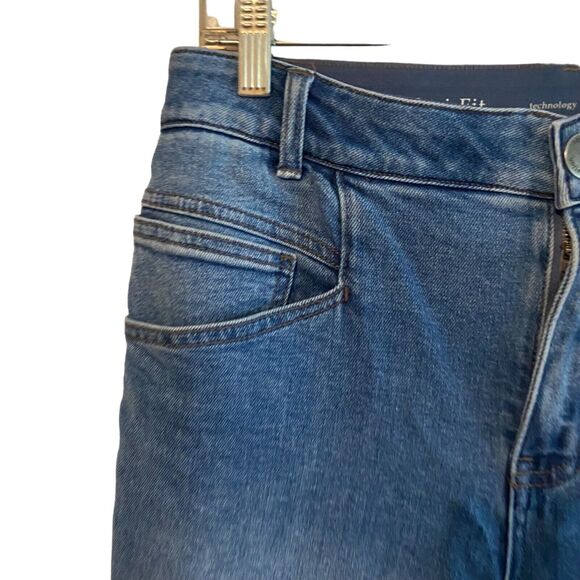 Technology by Recreation Jean Women Sz 10 Crop Flexi-Fit Elastic Waist High Rise - Picture 10 of 10